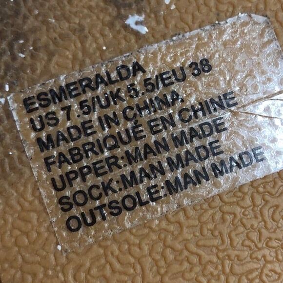 Womens JustFab Sandals Size 7.5 Gold - Picture 4 of 6